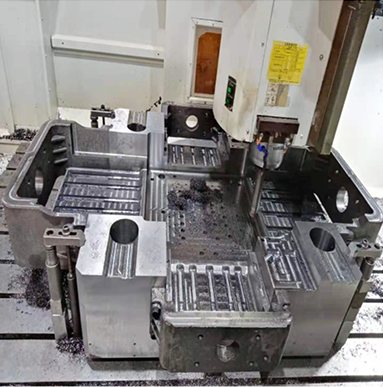 Large casting inlay die casting die processing